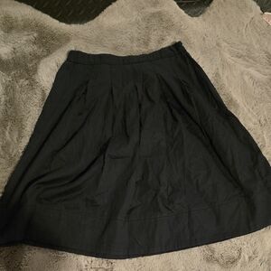 Teenflo Classic Black A-Line Skirt